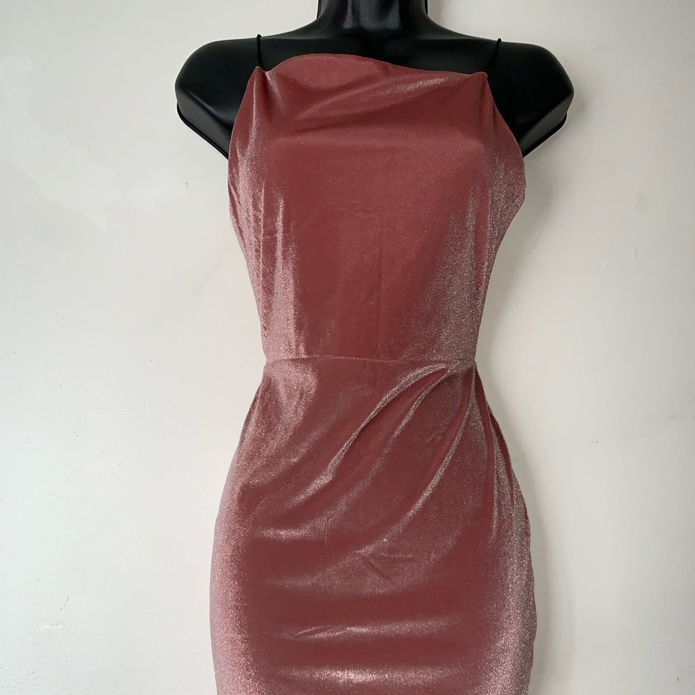 Pink Shimmery Dress